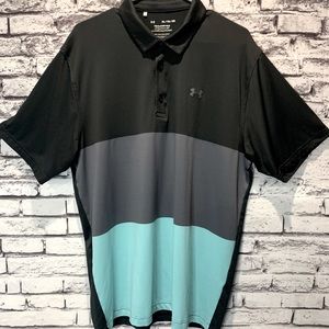Mens XL Under Armour UA Polo Shirt / Golf Shirt.